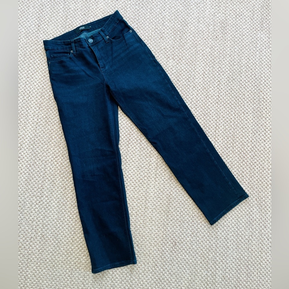 Hudson Remi High-Rise Straight Jeans Rinse Wash Size 6 - like new , stretch - Picture 2 of 13